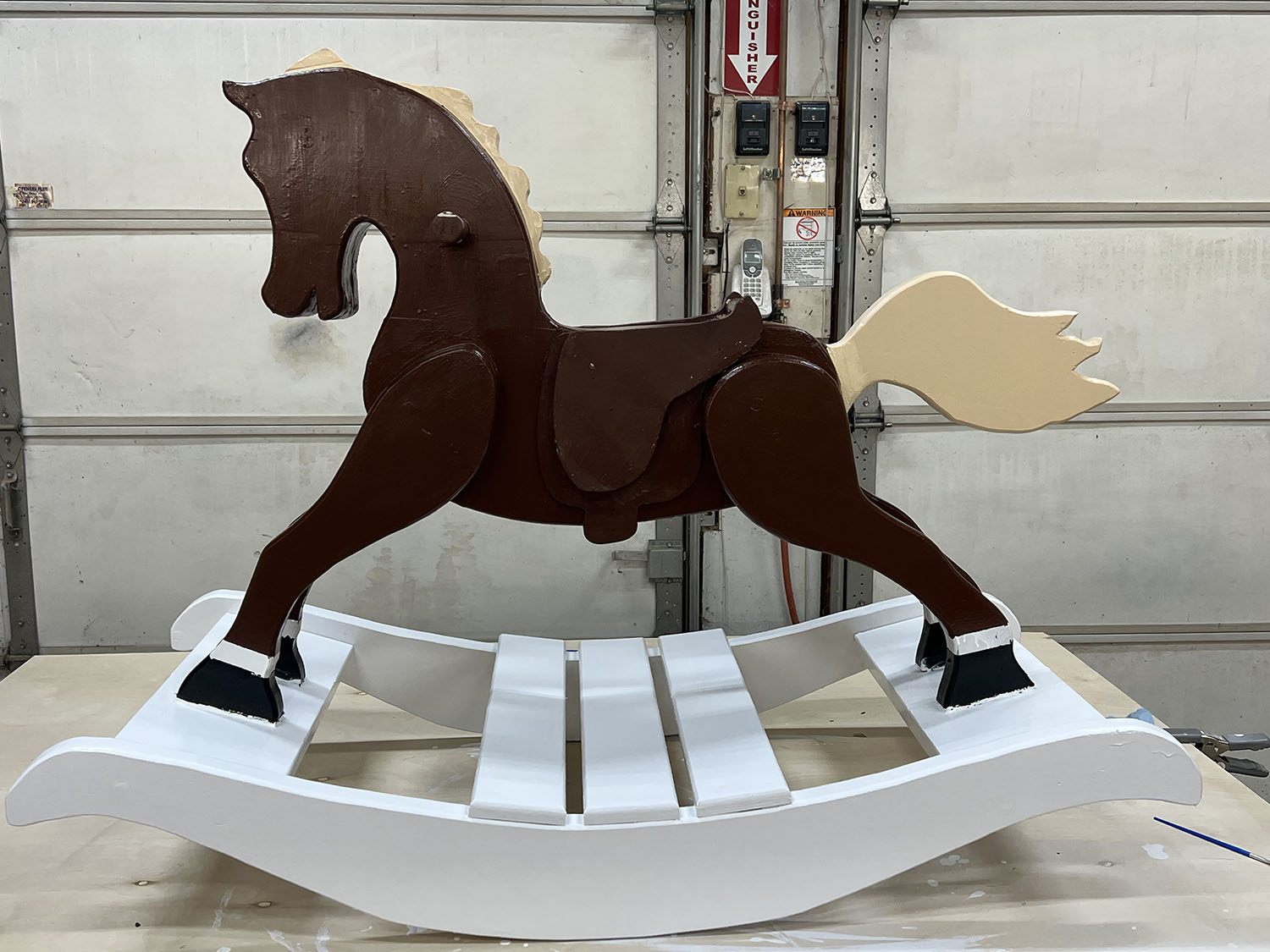 Painted Wooden Horse